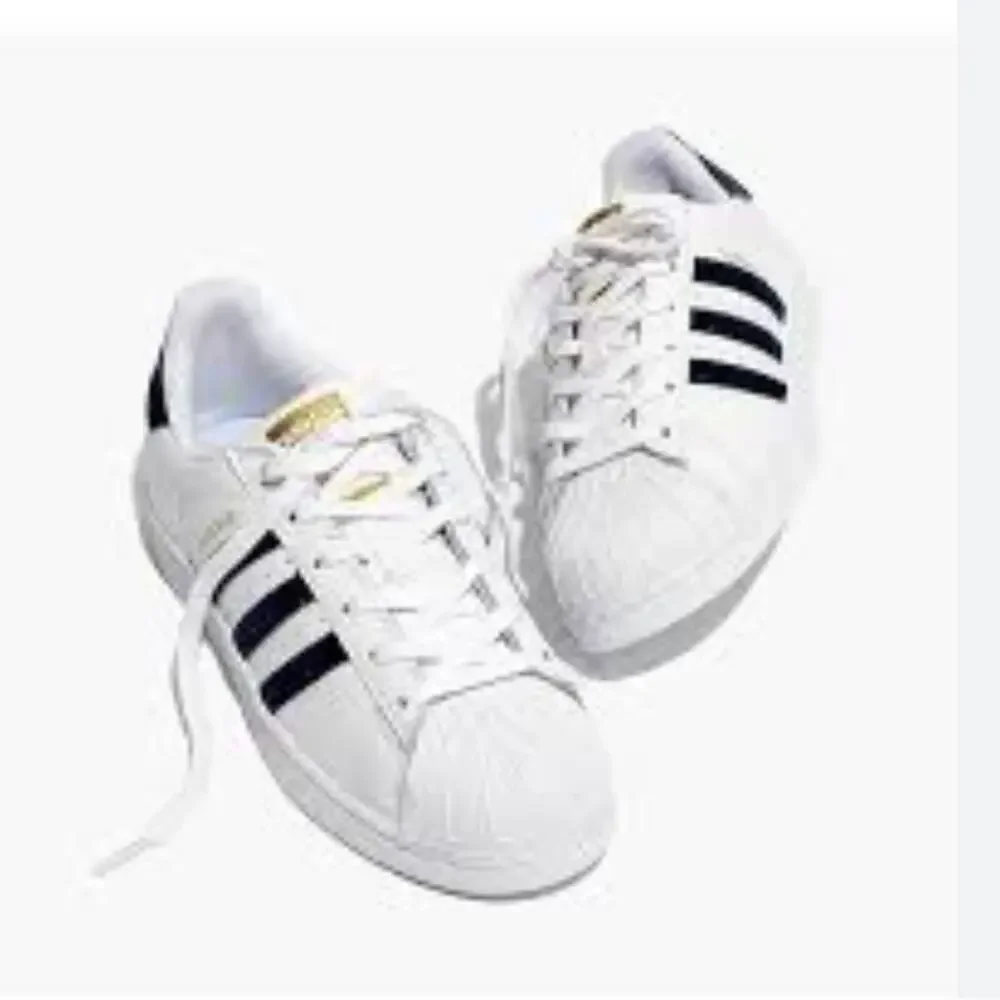 Adidas Superstar Sneaker Tennis Shoe EG4958 Core Black Mens Sz 9 Low Leather